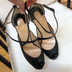 Lightly worn Christian Loubitons